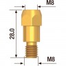 Адаптер контактного наконечника FUBAG M8*28 мм (5 шт.) FB.TA.M8.28_old