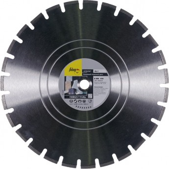 Алмазный отрезной диск FUBAG AL-I (450х25.4 мм) Алмазный отрезной диск FUBAG AL-I (450х25.4 мм)