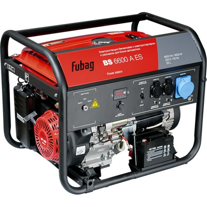 Бензиновый генератор FUBAG BS 6600 A ES 838798