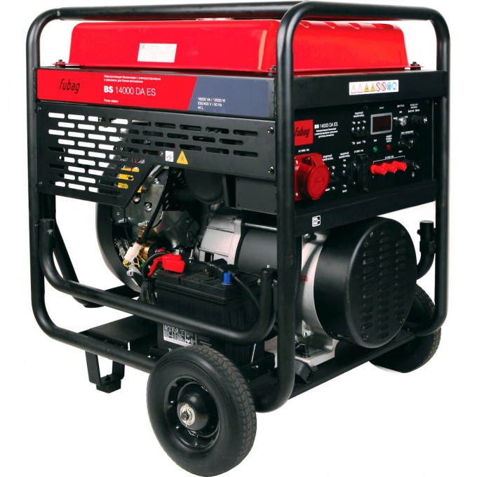 Бензиновый генератор FUBAG с электростартером и коннектором автоматики BS 14000 DA ES 431241