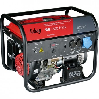 Генератор FUBAG с электростартером и коннектором автоматики BS 7500 A ES