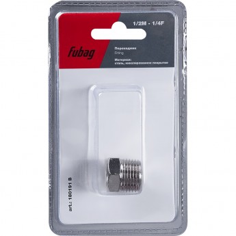 Переходник FUBAG 1/4"F - 1/2"F_блистер 1 шт