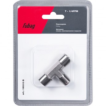 Переходник FUBAG T - 1/4"FFM_блистер 1 шт